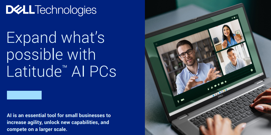 Expand whats possible with Latitude AI PCs